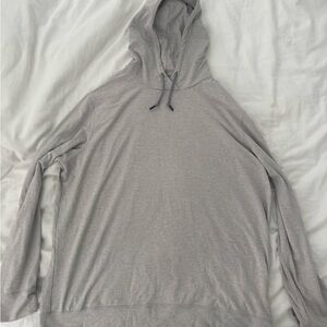 Rhoback Gray Sweatshirt Hoodie Casual Comfort
